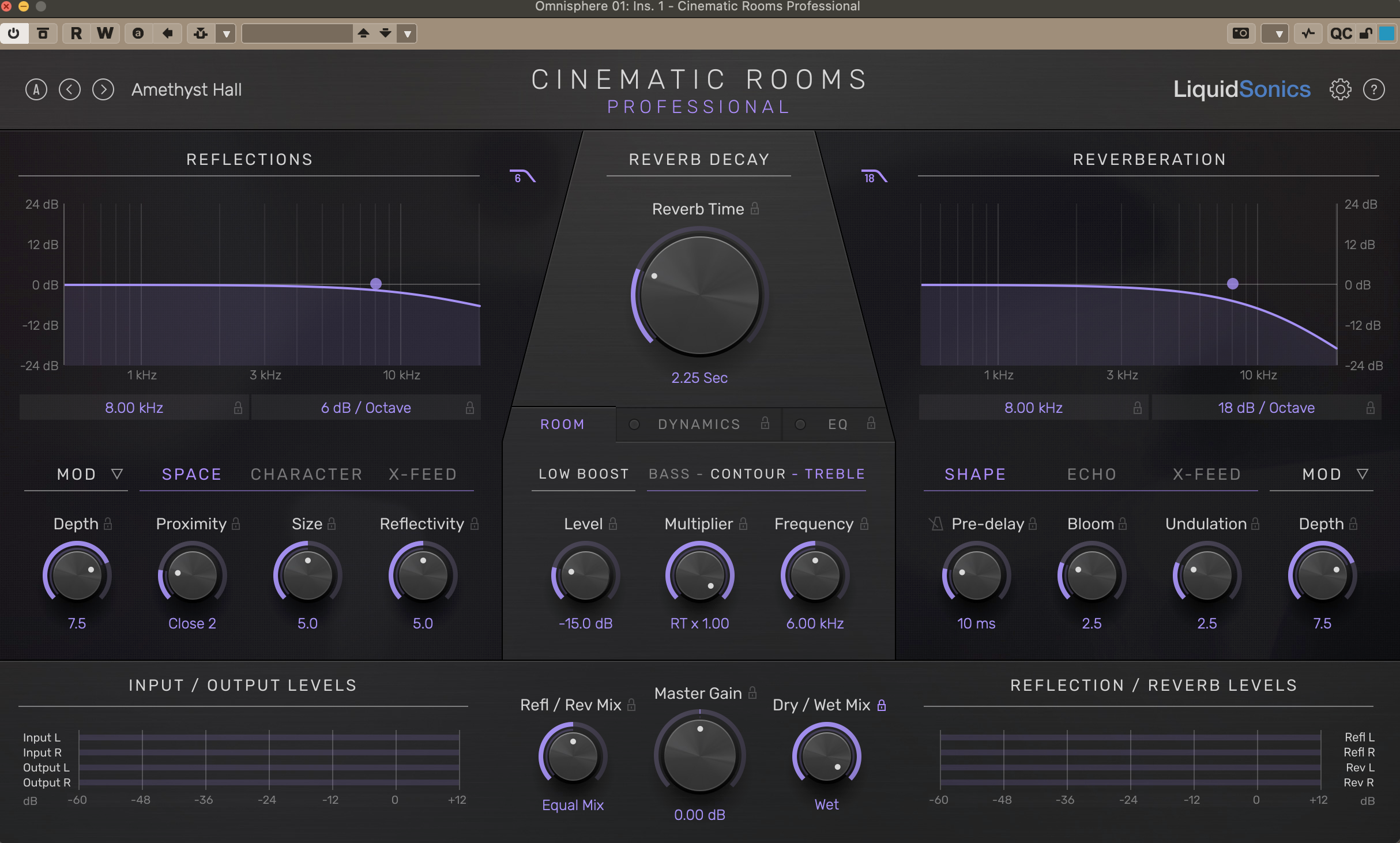 Liquidsonics Cinematic rooms Professional